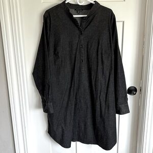 Universal Standard “M” (18) denim shirt dress